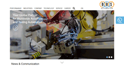 Desktop Screenshot of bbsautomation.com